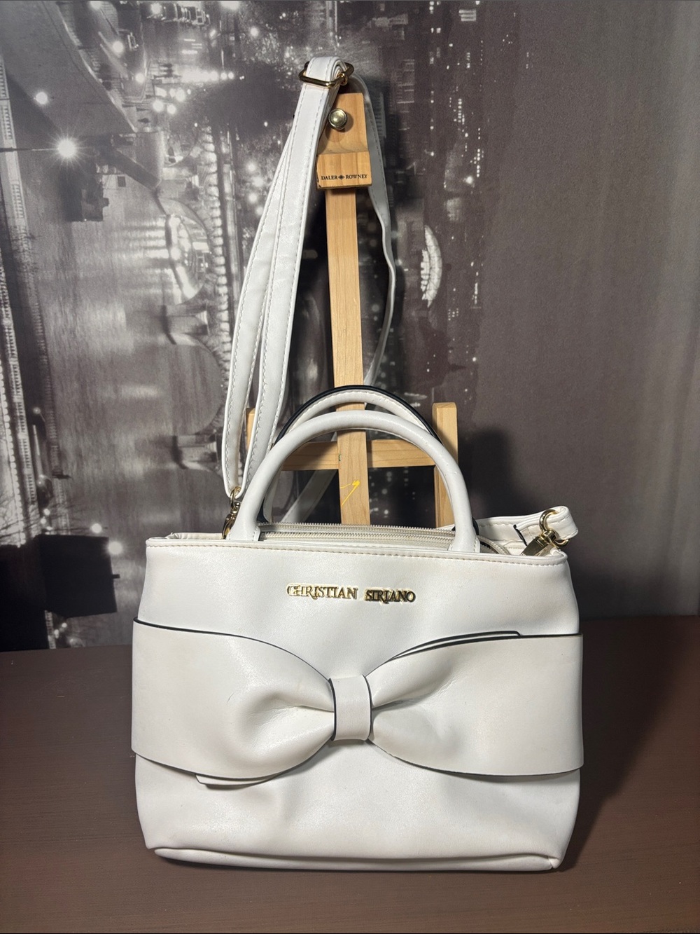 White Bow-Accent bag Christian Siriano for Payless 2016 Y2K